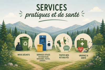 Services pratiques et de sant&eacute;