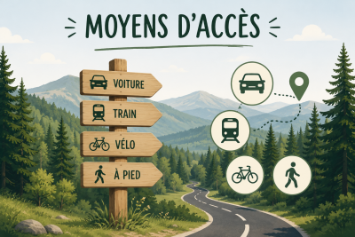 Moyens d'acc&egrave;s