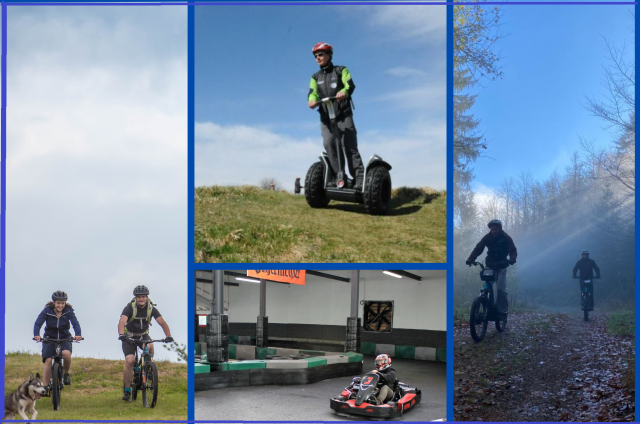 Cycling, Segway, Karting...