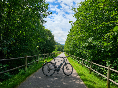 A v&eacute;lo dans notre Vall&eacute;e