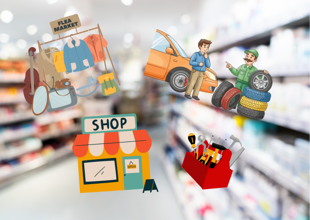 Shops and businesses