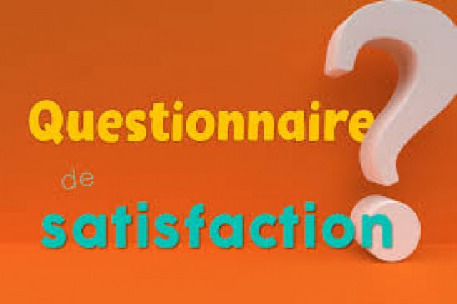 Questionnaire de satisfaction prestataires