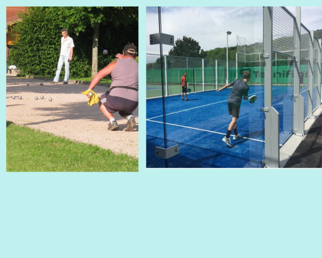 Tennis, Pétanque, Padel-Tennis