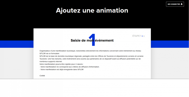 Annoncez votre manifestation