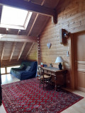Espace jeux vidéo - télévision - bureau - Chalet - Location de vacances - Bussang
