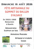 affiche-fete-artisanale-ballon-alsace