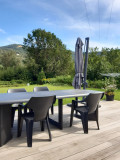 Terrasse - Chalet sous le théatre - Location de vacances - Bussang