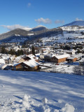 Vue neige - Chalet sous le théatre - Location de vacances - Bussang