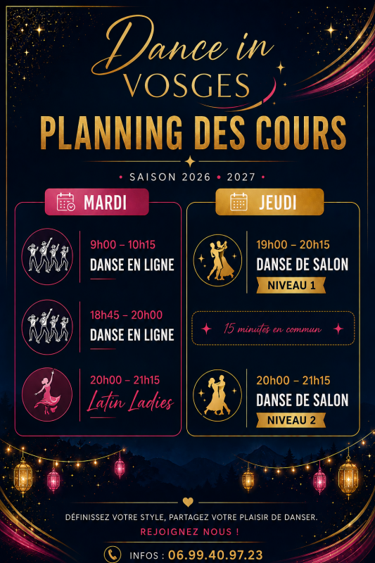 planning-danse planning-danse