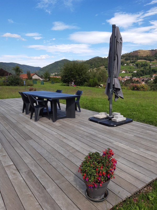Terrasse - Chalet - Location de vacances - Bussang